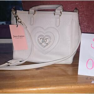 Juicy Couture Only U N Me Crossbody- White NWT
